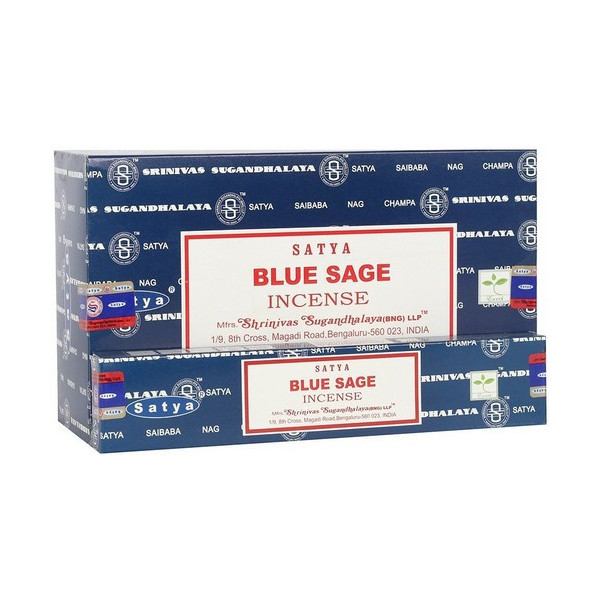 Encens batons satya sauge bleue 15 gr -  Batons d\'encens