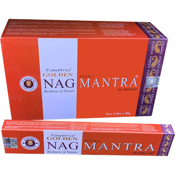 Encens batons golden nag mantra 15 g -  Batons d\'encens