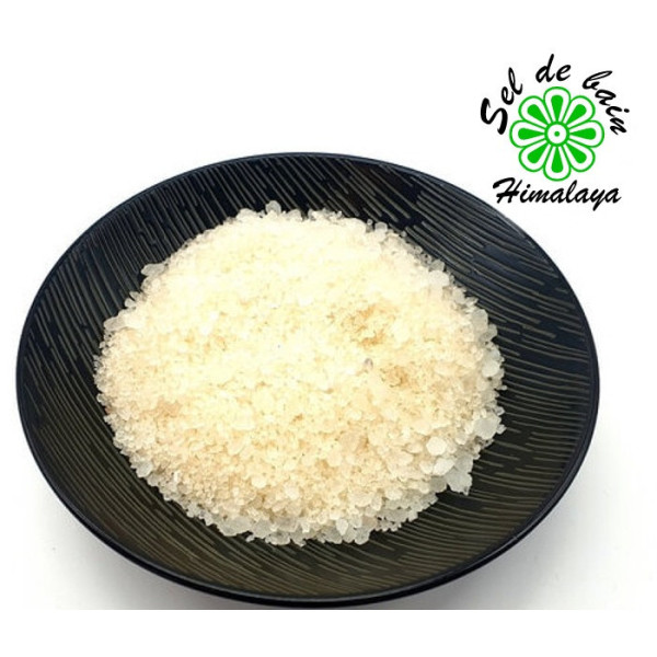 Sel de bain blanc de l'Himalaya 1 Kg