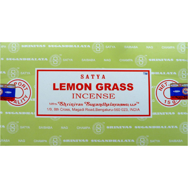 Encens bâtons Satya lemon grass 15 g -  Batons d\'encens