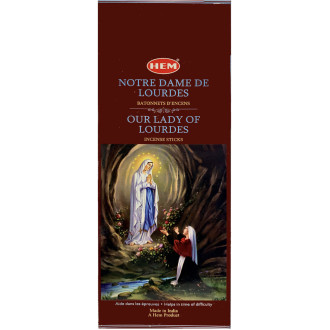 Encens hem Notre dame de Lourdes 20 gr -  Batons d\'encens