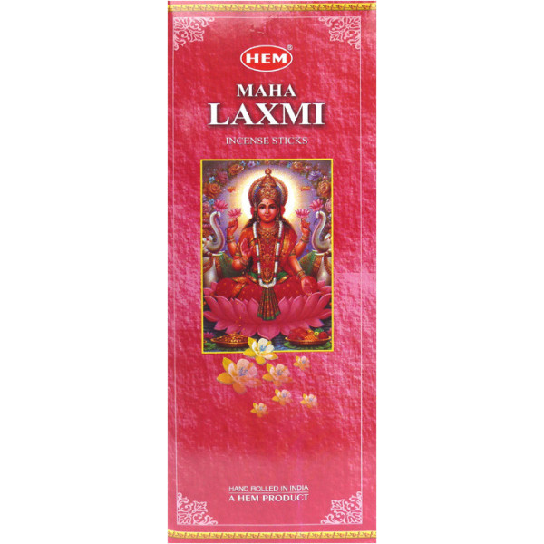 Encens hem Maha Laxmi 20 grammes -  Batons d\'encens