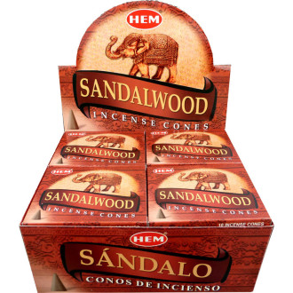 Encens cônes Hem bois de santal, sandalwood - Hem