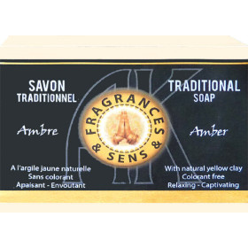 Savon Ambre 100 grammes.