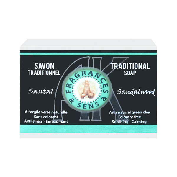 Savon bois de santal en 100 grammes