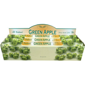 Boite d'encens Tulasi pomme verte 20 gr