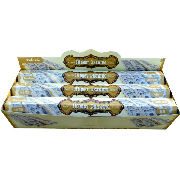 Boite d\'encens Tulasi money drawing 20 gr -  Batons d\'encens
