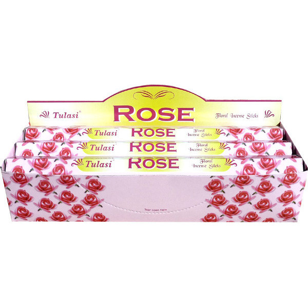 Boite d'encens Tulasi rose 20 gr