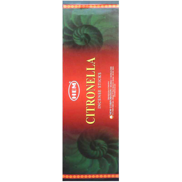 Encens hem citronnelle 20 gr -  Batons d\'encens