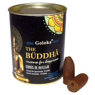 Backflow cônes Bouddha encens goloka