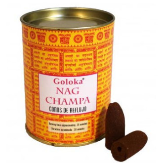 Backflow cônes nagchampa encens goloka - Encens en cônes