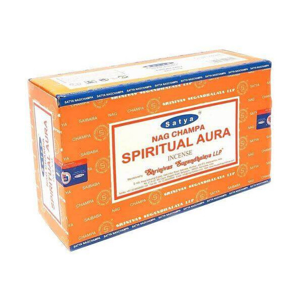 Encens batons satya spiritual aura 15 gr -  Batons d\'encens