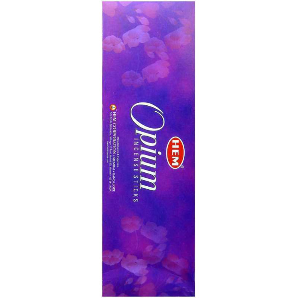 Encens batons Hem opium 10 gr -  Batons d\'encens
