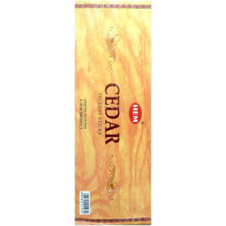 Encens batons Hem cèdre 10 gr