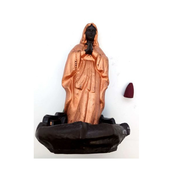Porte encens bakcflow céramique Vierge Miraculeuse