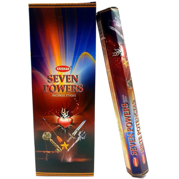Encens krishan 7 forces de 20 gr -  Batons d\'encens