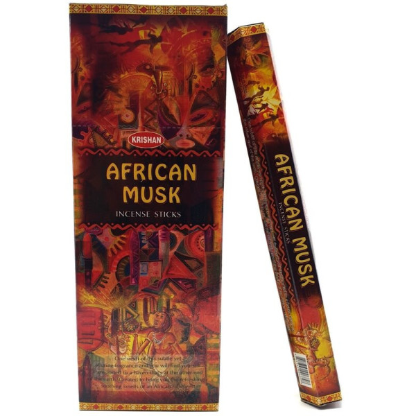 Encens krishan african musk de 20 gr -  Batons d\'encens