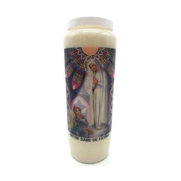 Neuvaine Notre Dame de Fatima -  Bougies et Neuvaines
