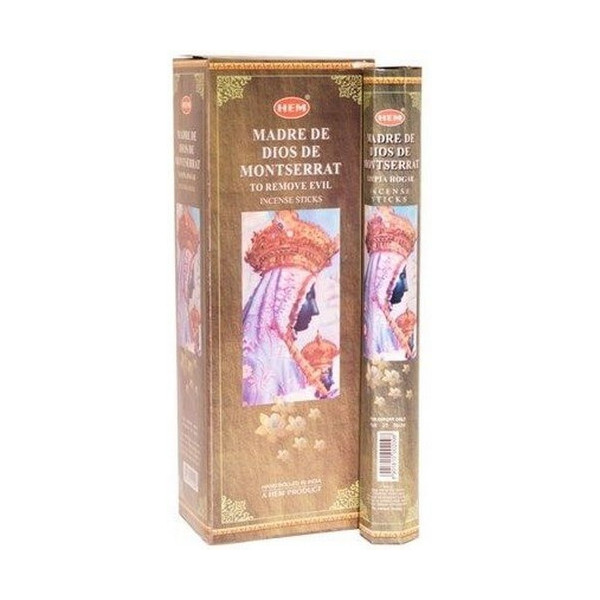 Encens Hem Mère de Dieu de Montserrat 20 grammes -  Batons d\'encens