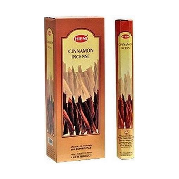 Encens hem cannelle 20 gr -  Batons d\'encens