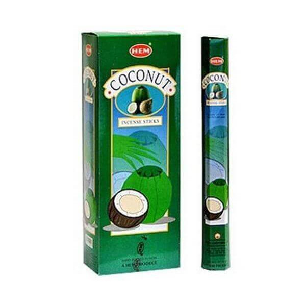 Encens bâtons hem noix de coco 20 grammes -  Batons d\'encens