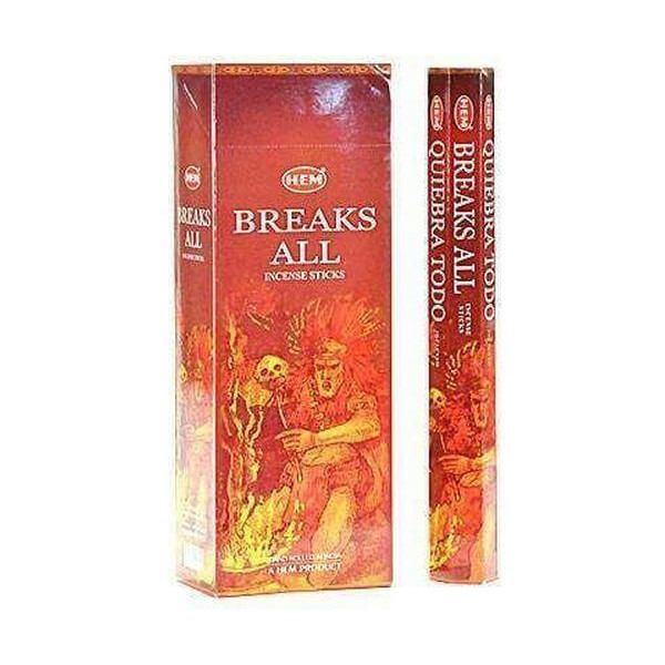 Encens bâtons hem breaks all 20 grammes -  Batons d\'encens