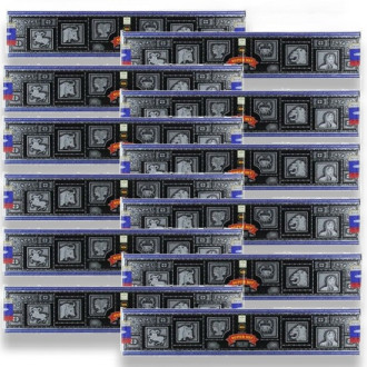 Pack de 12 boites d\'encens batons satya super hit 15 g - Batons d\'encens