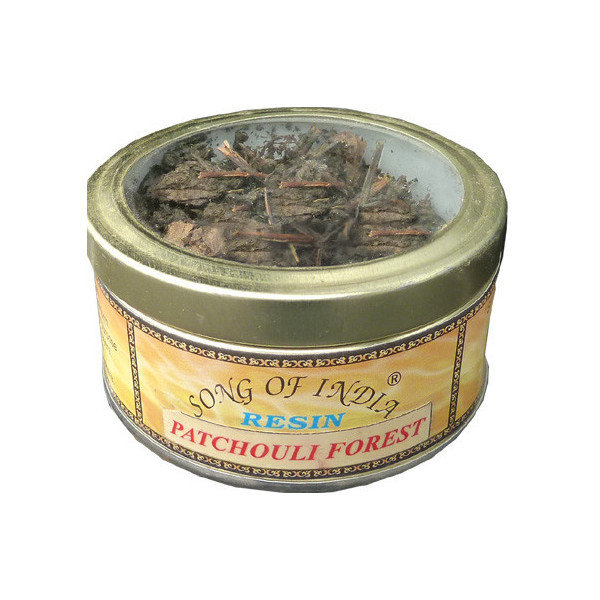 Encens résine patchouli forest song of india -  Encens résine