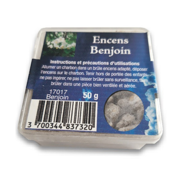 Encens benjoin en résine 50 gr -  Encens résine