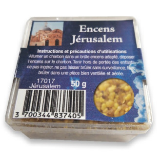 Encens Jérusalem en résine