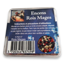 Encens Rois Mages en résine 50 gr - Encens résine