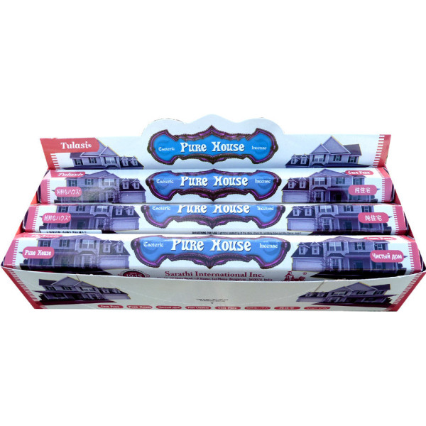Boite d\'encens Tulasi pure house 20 gr -  Batons d\'encens