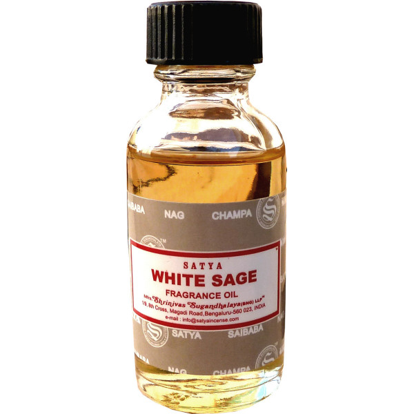 Huile parfumée Satya sauge blanche