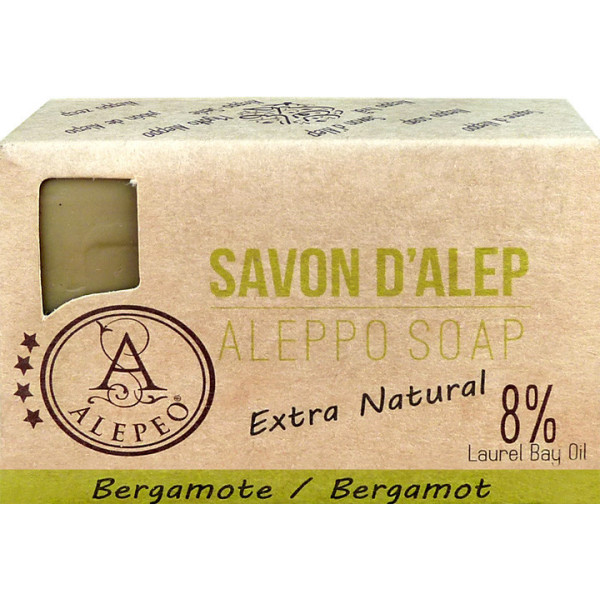 Savon d'Alep bergamote 100 gr