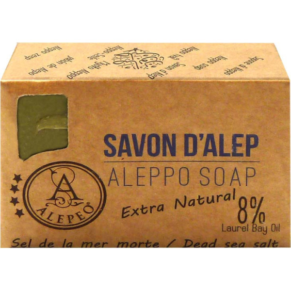 Savon d'Alep sel de la mer morte 100 gr