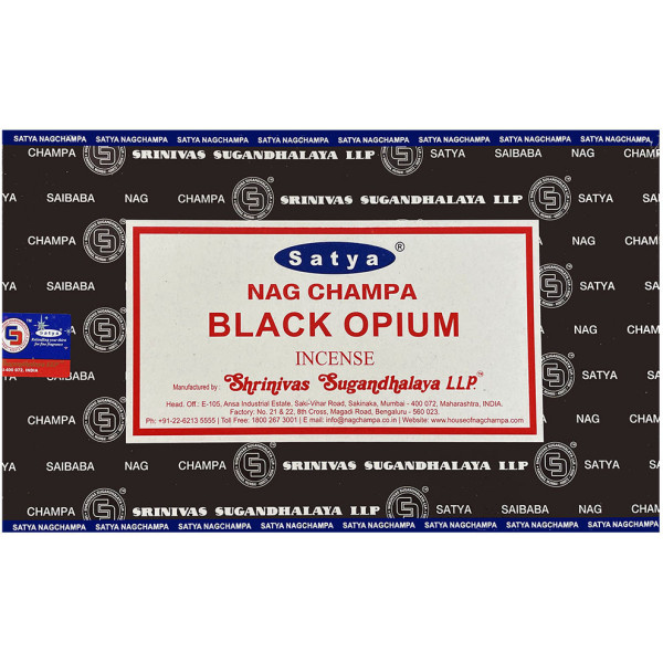 Encens bâtons Satya black opium 15 g