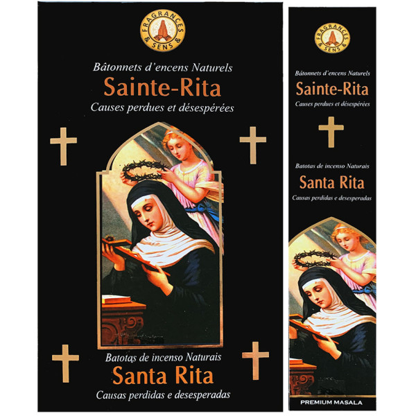 Encens bâtons fragrance & sens Sainte Rita 15 gr -  Batons d\'encens
