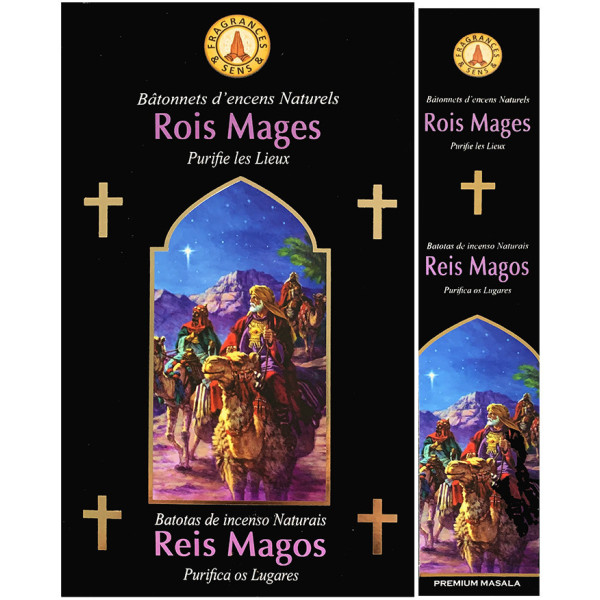 Encens bâtons fragrance & sens rois mages 15 gr -  Batons d\'encens