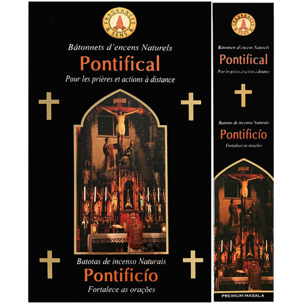 Encens bâtons fragrance & sens Pontifical 15 gr