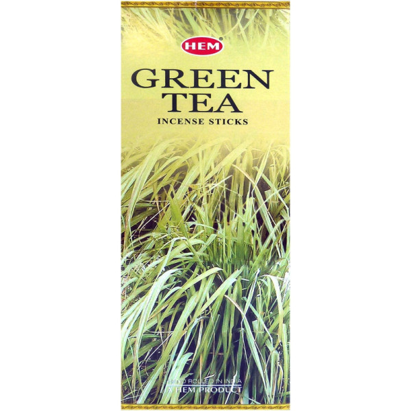 Encens hem thé vert 20 gr -  Batons d\'encens