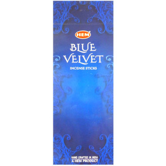 Encens hem blue velvet 20 gr - Batons d\'encens