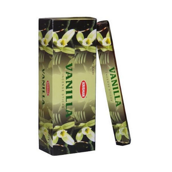 Encens vanille batons krishan de 20 gr -  Batons d\'encens
