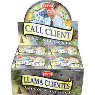 Encens cônes Hem attire clients, call client