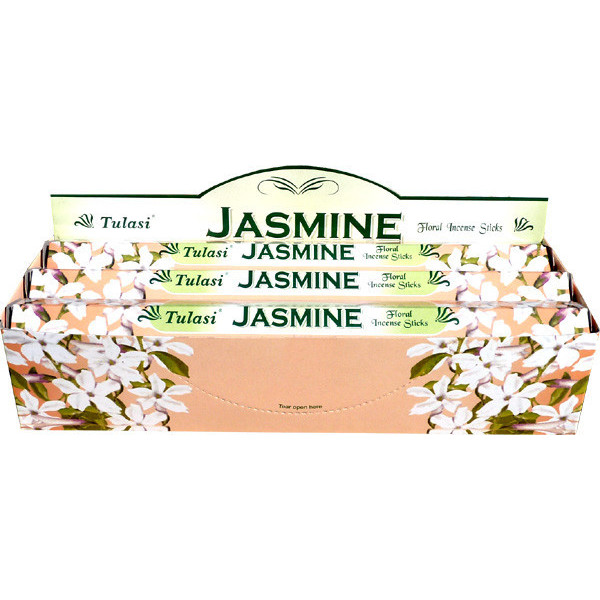 Boite d'encens tulasi jasmin 20 gr