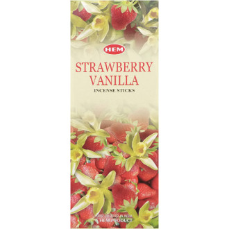 Encens hem vanille fraise hexa 20 g - Batons d\'encens