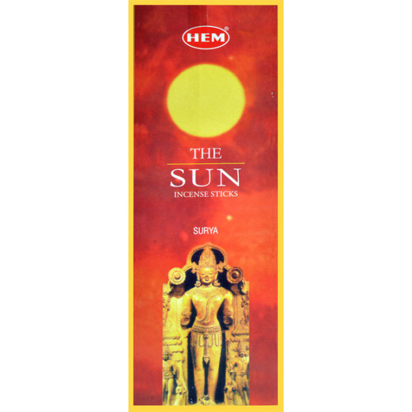 Encens hem the sun 20 grammes -  Batons d\'encens