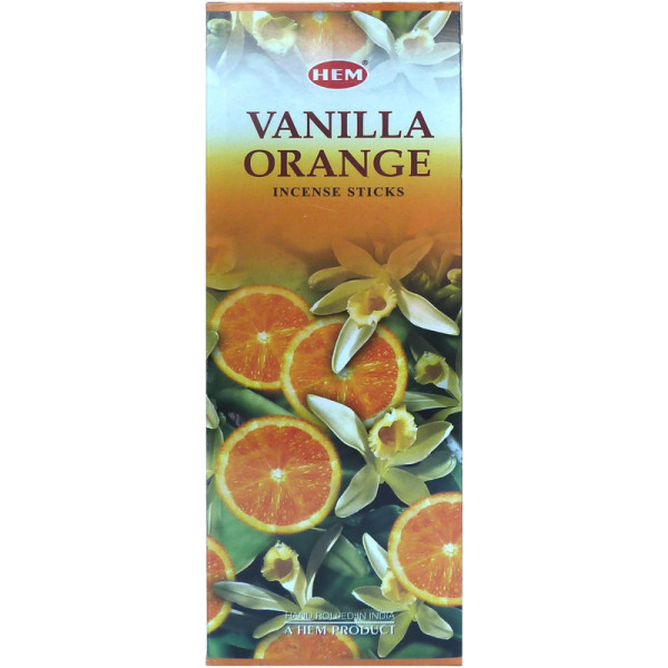 Encens hem orange vanille 20 grammes -  Batons d\'encens