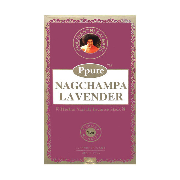 Encens bâtons Ppure nagchampa lavande -  Batons d\'encens