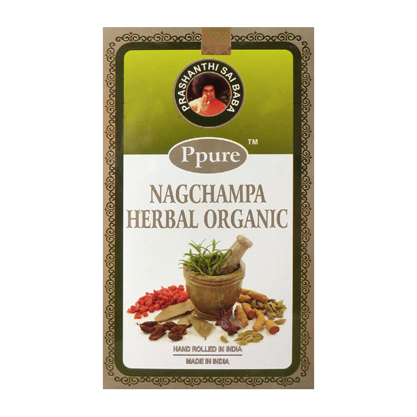 Encens bâtons Ppure nagchampa herbal organic -  Batons d\'encens