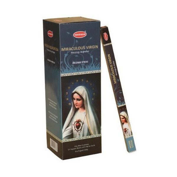 Batons d\'encens Vièrge marie 8 bâtons -  Encens Saints chrétiens
